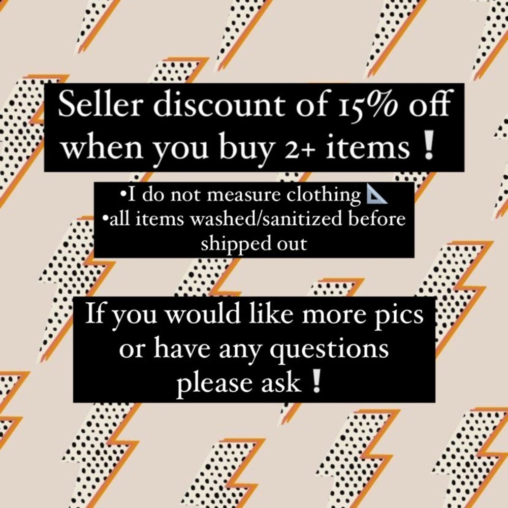 🤍🧡🖤PLEASE READ🤍🧡🖤 - Picture 2 of 2